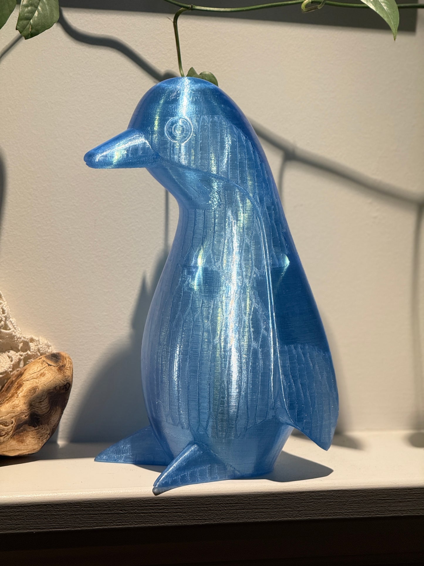 Penguin Fairy Light, Magical Animal Statue Lamp, Home Decor, Winter Theme, 3D Printed