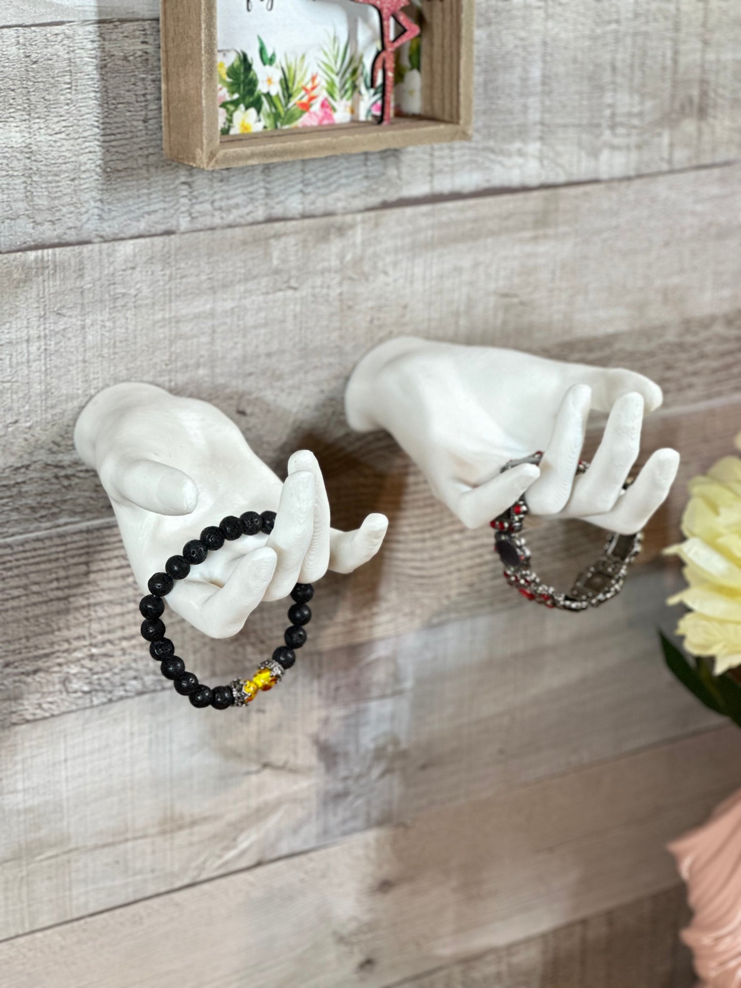 Female Hand Hook, Grabbing, Choose Your Color, 3D Printed, Wall Mounted, Floating Effect