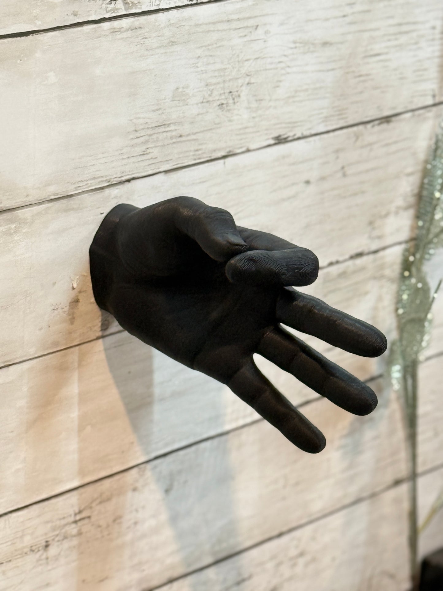 Male Hand Hook, Ok, Choose Your Color, 3D Printed, Wall Mounted, Floating Effect